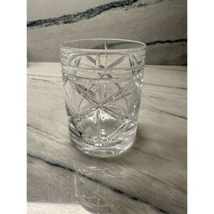 Ralph Lauren Brogan Double Old Fashioned‎ Crystal Whiskey Glasses old money